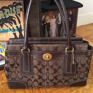 Dark Brown Coach Purse